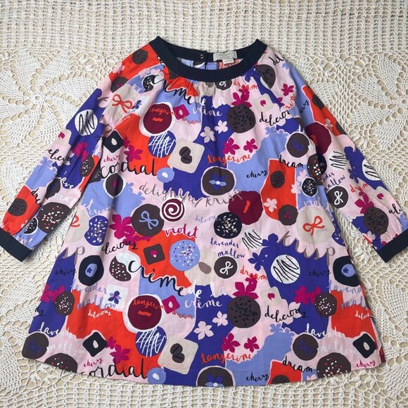 Kate Spade Girls 7 Years Sweet Confections Marni Dress Donuts Cupcakes